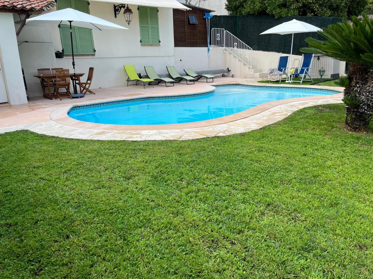 Villa Paradiso, Logement Avec Piscine, Nice Nord Zewnętrze zdjęcie