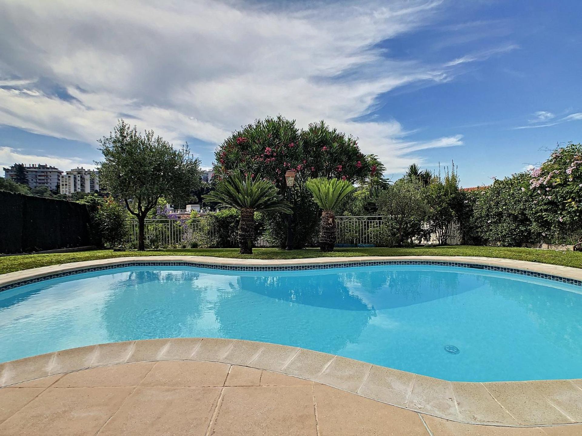 Villa Paradiso, Logement Avec Piscine, Nice Nord Zewnętrze zdjęcie